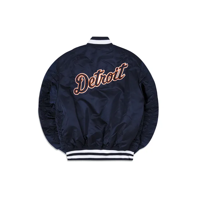 Alpha Industries X Detroit Tigers MA-1 Bomber Jacket sold by New Era product image thumbnail 3