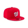 Washington Nationals Team Color Basic 9FIFTY Snapback Hat sold by New Era