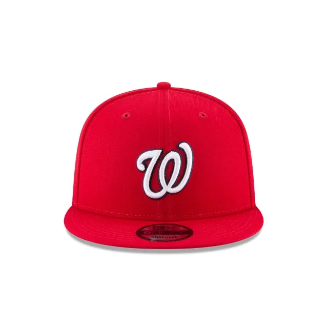 Washington Nationals Team Color Basic 9FIFTY Snapback Hat sold by New Era product image thumbnail 2