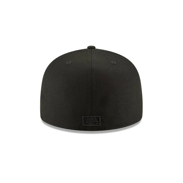 Washington Nationals Blackout Basic 59FIFTY Fitted Hat sold by New Era product image thumbnail 4