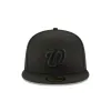 Washington Nationals Blackout Basic 59FIFTY Fitted Hat sold by New Era