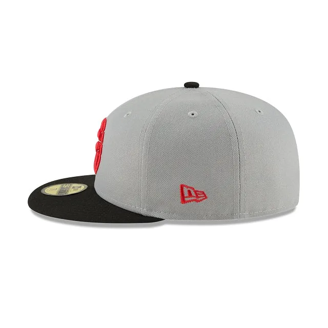Toronto Raptors Two Tone 59FIFTY Fitted Hat sold by New Era product image thumbnail 4