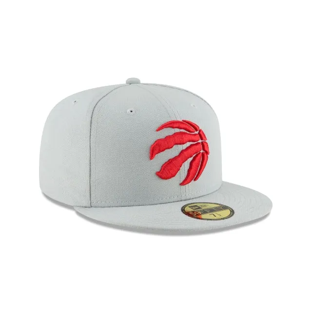 Toronto Raptors Basic Grey 59FIFTY Fitted Hat sold by New Era product image thumbnail 3