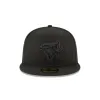 Toronto Blue Jays Blackout Basic 59FIFTY Fitted Hat sold by New Era