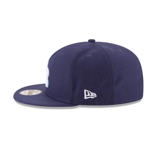 Tampa Bay Rays Team Color Basic 9FIFTY Snapback Hat sold by New Era product image thumbnail 5