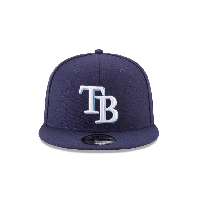 Tampa Bay Rays Team Color Basic 9FIFTY Snapback Hat sold by New Era product image thumbnail 2