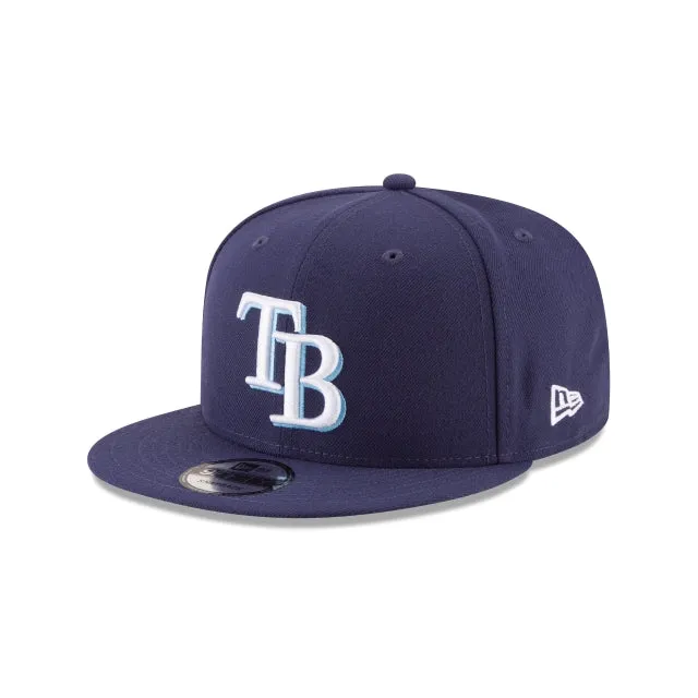 Tampa Bay Rays Team Color Basic 9FIFTY Snapback Hat sold by New Era