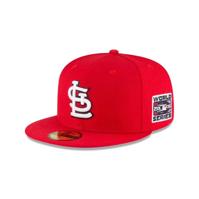 St. Louis Cardinals 2006 World Series Wool 59FIFTY Fitted Hat sold by New Era