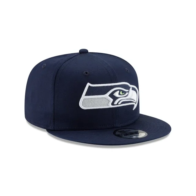Seattle Seahawks Basic 9FIFTY Snapback Hat sold by New Era product image thumbnail 3