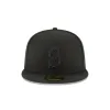 Seattle Mariners Blackout Basic 59FIFTY Fitted Hat sold by New Era