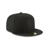 Seattle Mariners Blackout Basic 59FIFTY Fitted Hat sold by New Era