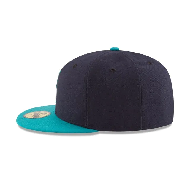 Seattle Mariners Authentic Collection Alt 59FIFTY Fitted Hat sold by New Era product image thumbnail 4