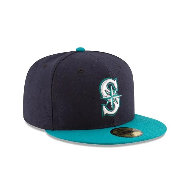 Seattle Mariners Authentic Collection Alt 59FIFTY Fitted Hat sold by New Era product image thumbnail 3