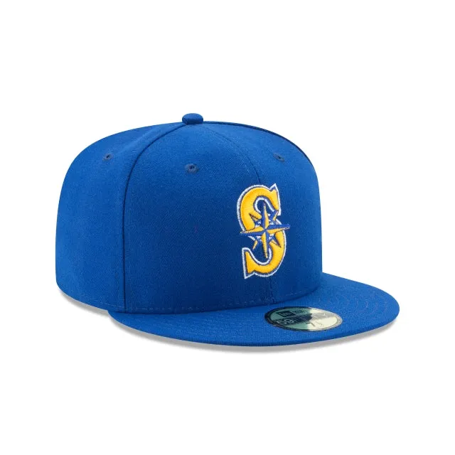 Seattle Mariners Authentic Collection Alt 2 59FIFTY Fitted Hat sold by New Era product image thumbnail 3