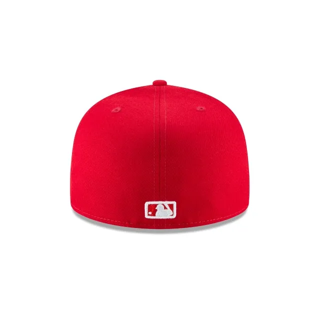 San Francisco Giants Scarlet Basic 59FIFTY Fitted Hat sold by New Era product image thumbnail 4