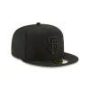 San Francisco Giants Blackout Basic 59FIFTY Fitted Hat sold by New Era