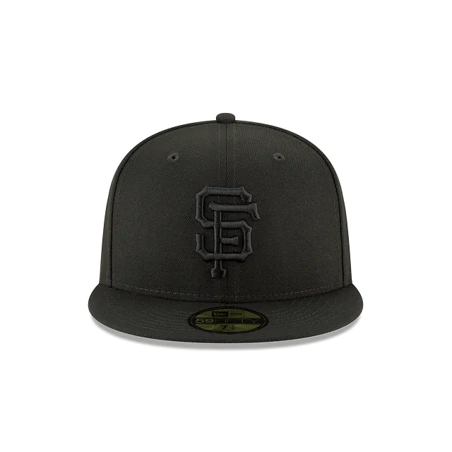 San Francisco Giants Blackout Basic 59FIFTY Fitted Hat sold by New Era product image thumbnail 2