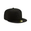 San Diego Padres Basic Black On Black 59FIFTY Fitted Hat sold by New Era