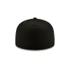 San Diego Padres Basic Black On Black 59FIFTY Fitted Hat sold by New Era