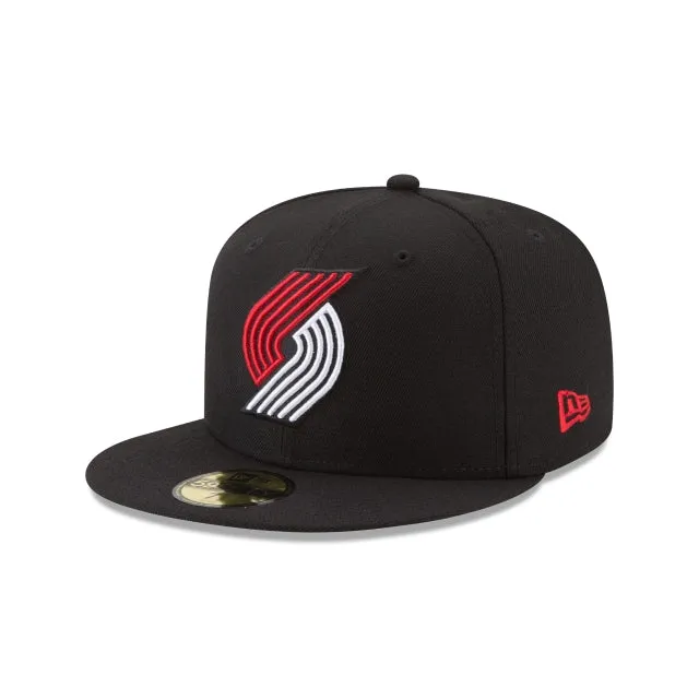 Portland Trailblazers Team Color 59FIFTY Fitted Hat sold by New Era