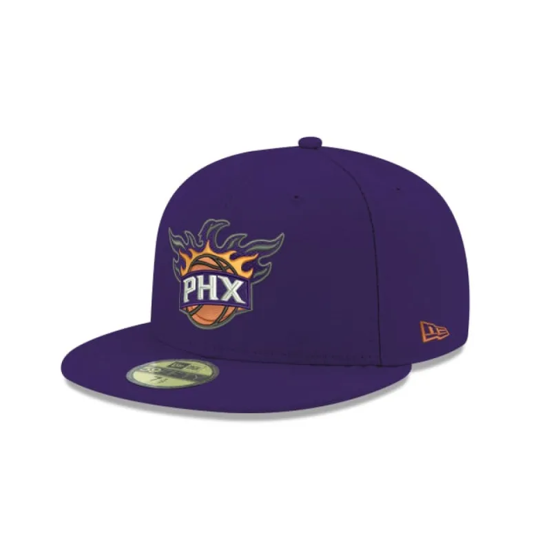 Phoenix Suns Team Color 59FIFTY Fitted Hat made by New Era