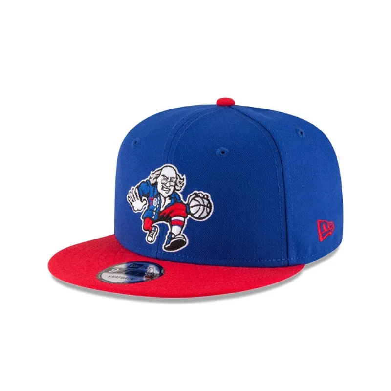 Philadelphia 76ers Two Tone 9FIFTY Snapback Hat sold by New Era