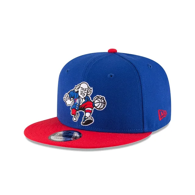 Philadelphia 76ers Two Tone 9FIFTY Snapback Hat sold by New Era