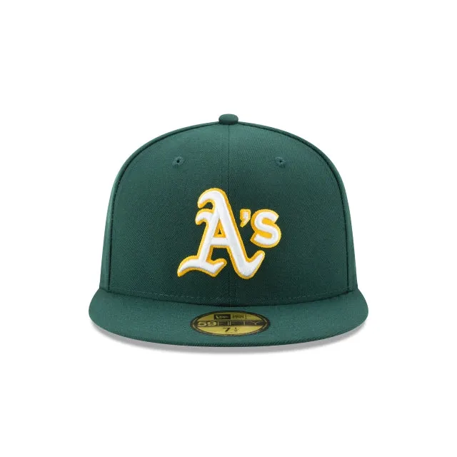 Oakland Athletics Authentic Collection Road 59FIFTY Fitted Hat sold by New Era product image thumbnail 2
