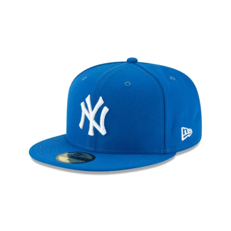 New York Yankees Blue Basic 59FIFTY Fitted Hat sold by New Era