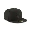 New York Mets Blackout Basic 59FIFTY Fitted Hat sold by New Era