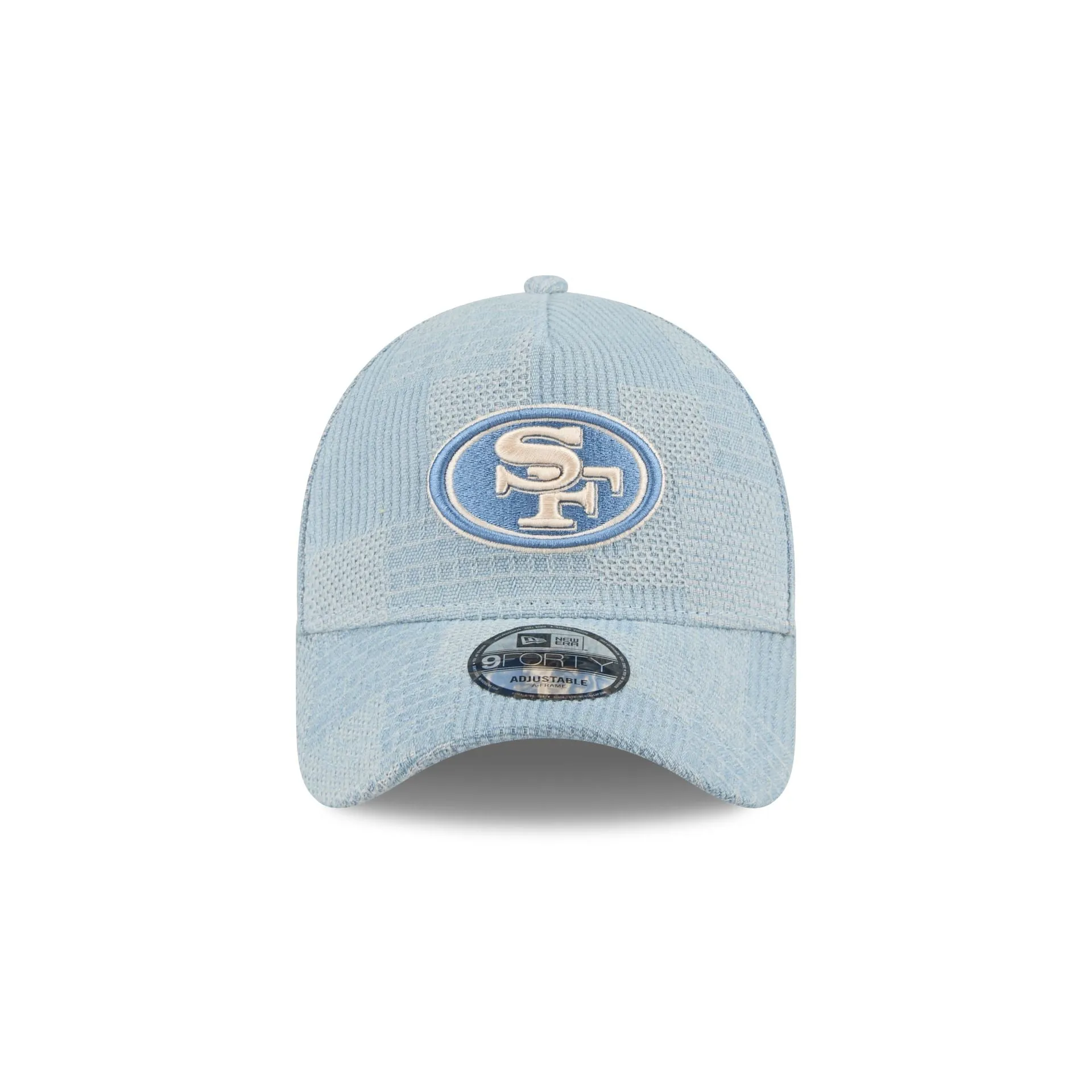 San Francisco 49ers Logo Essentials Denim 9FORTY A-Frame Snapback Hat sold by New Era product image thumbnail 2