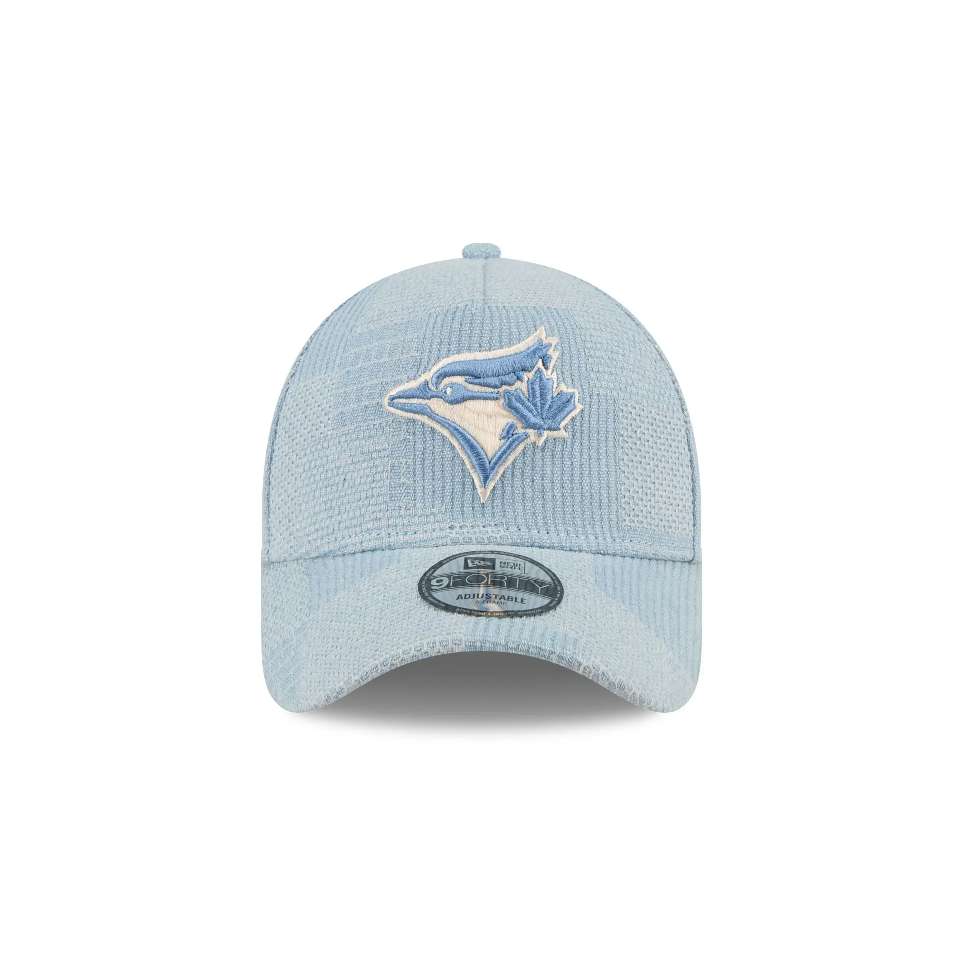 Toronto Blue Jays Logo Essentials Denim 9FORTY A-Frame Snapback Hat sold by New Era product image thumbnail 2