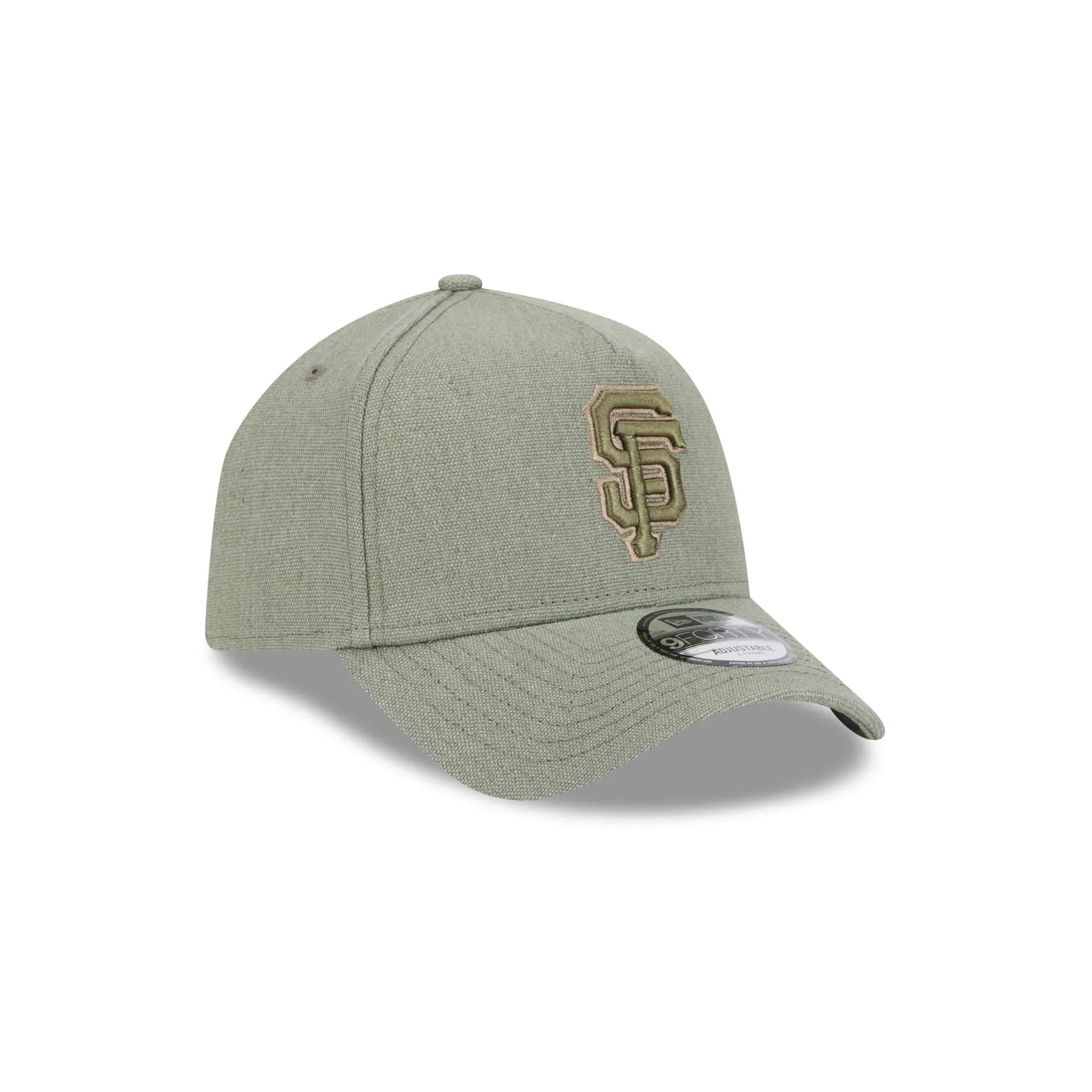 San Francisco Giants Logo Essentials Olive 9FORTY A-Frame Snapback Hat sold by New Era product image thumbnail 3