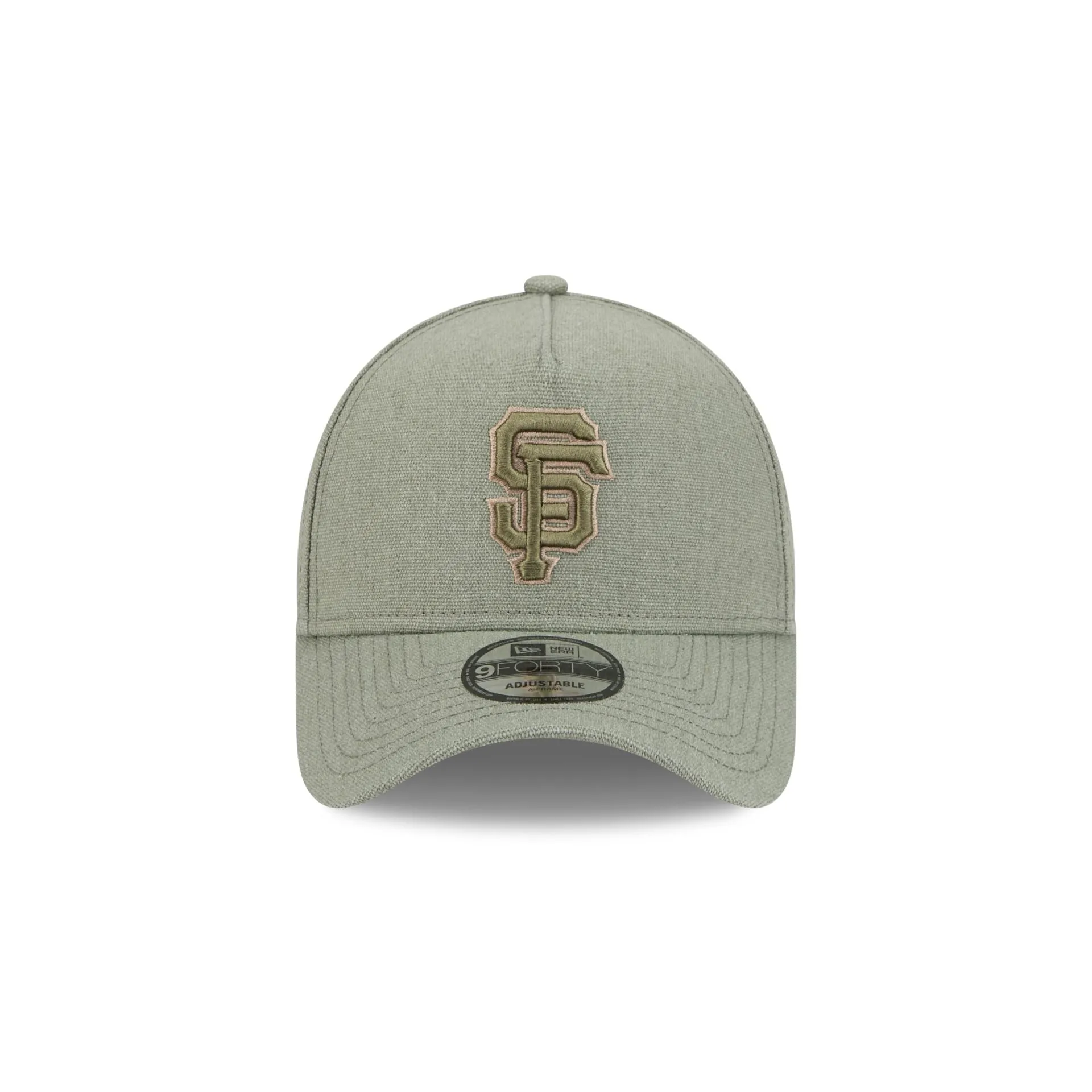 San Francisco Giants Logo Essentials Olive 9FORTY A-Frame Snapback Hat sold by New Era product image thumbnail 2