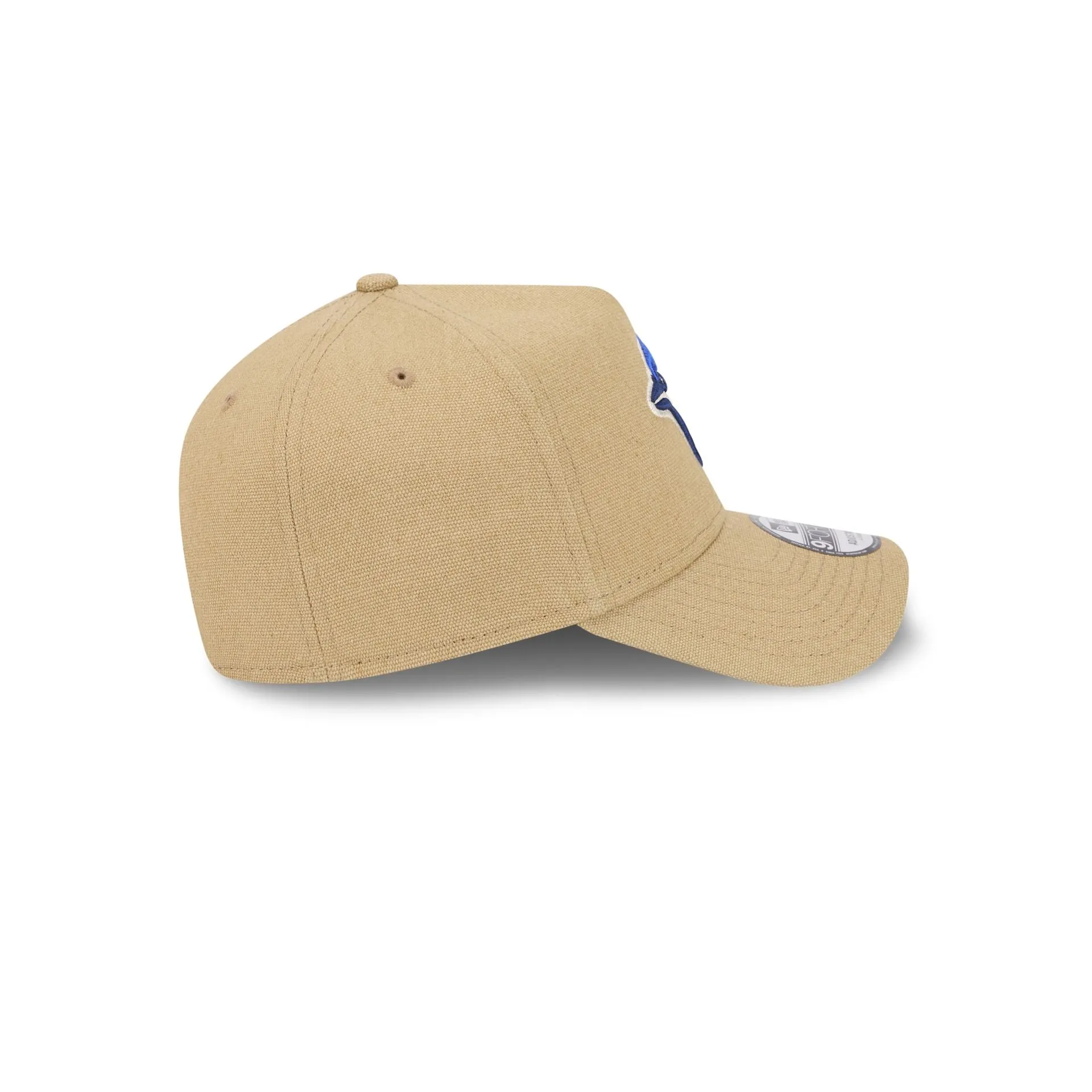 Toronto Blue Jays Logo Essentials Khaki 9FORTY A-Frame Snapback Hat sold by New Era product image thumbnail 5