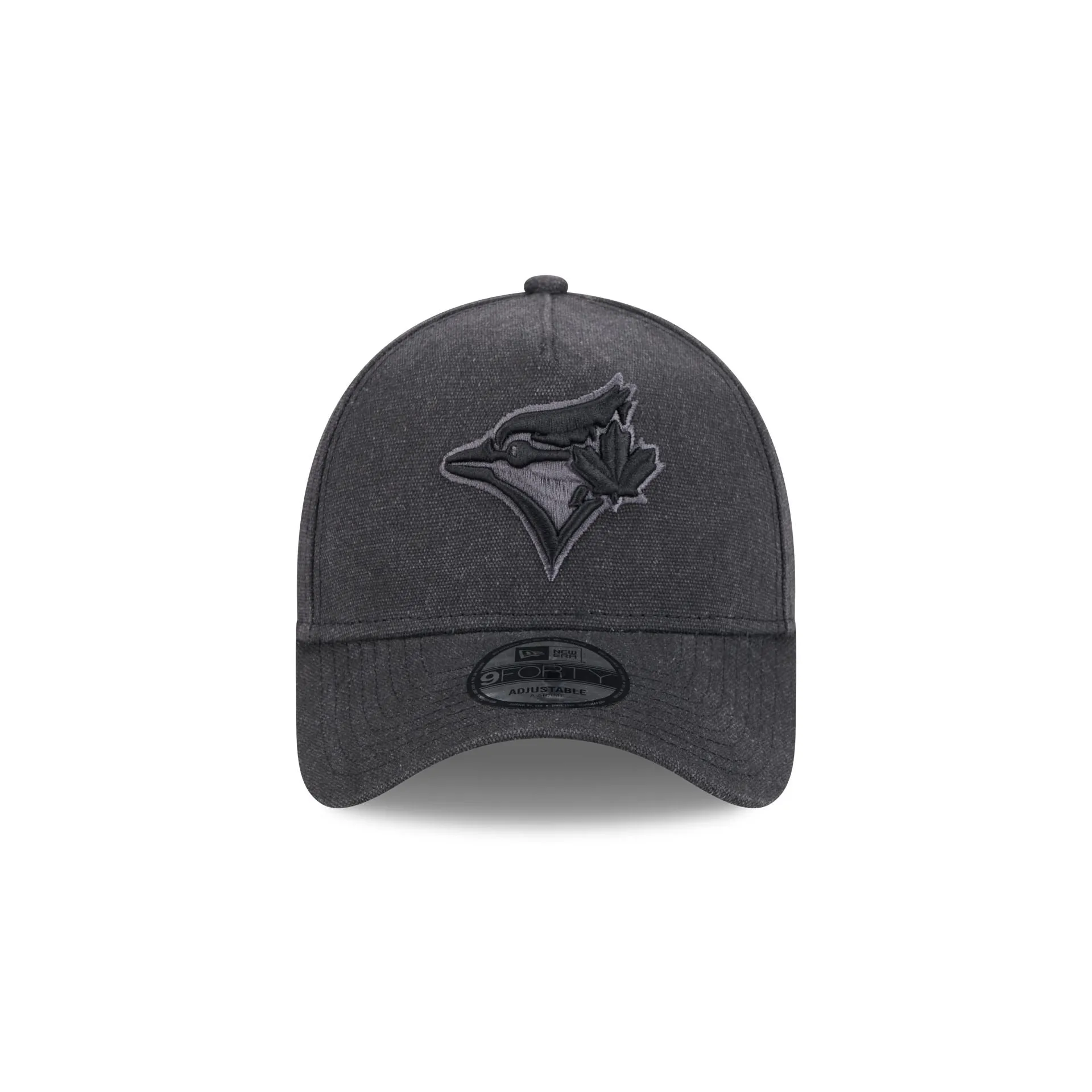 Toronto Blue Jays Logo Essentials Black 9FORTY A-Frame Snapback Hat sold by New Era product image thumbnail 2
