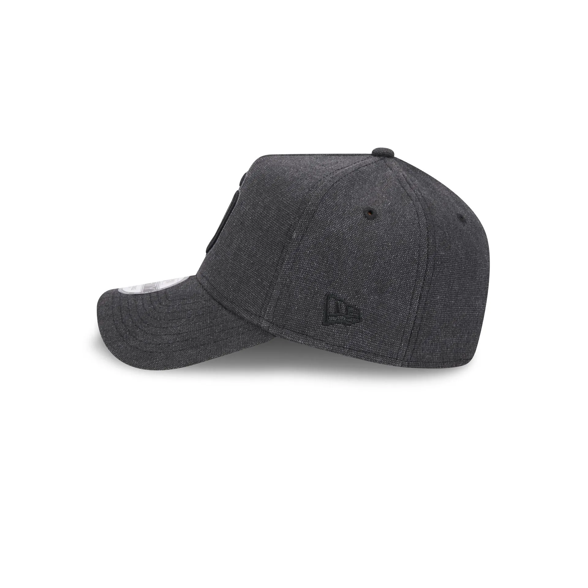 San Diego Padres Logo Essentials Black 9FORTY A-Frame Snapback Hat sold by New Era product image thumbnail 4