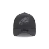 Philadelphia Eagles Logo Essentials Black 9FORTY A-Frame Snapback Hat sold by New Era