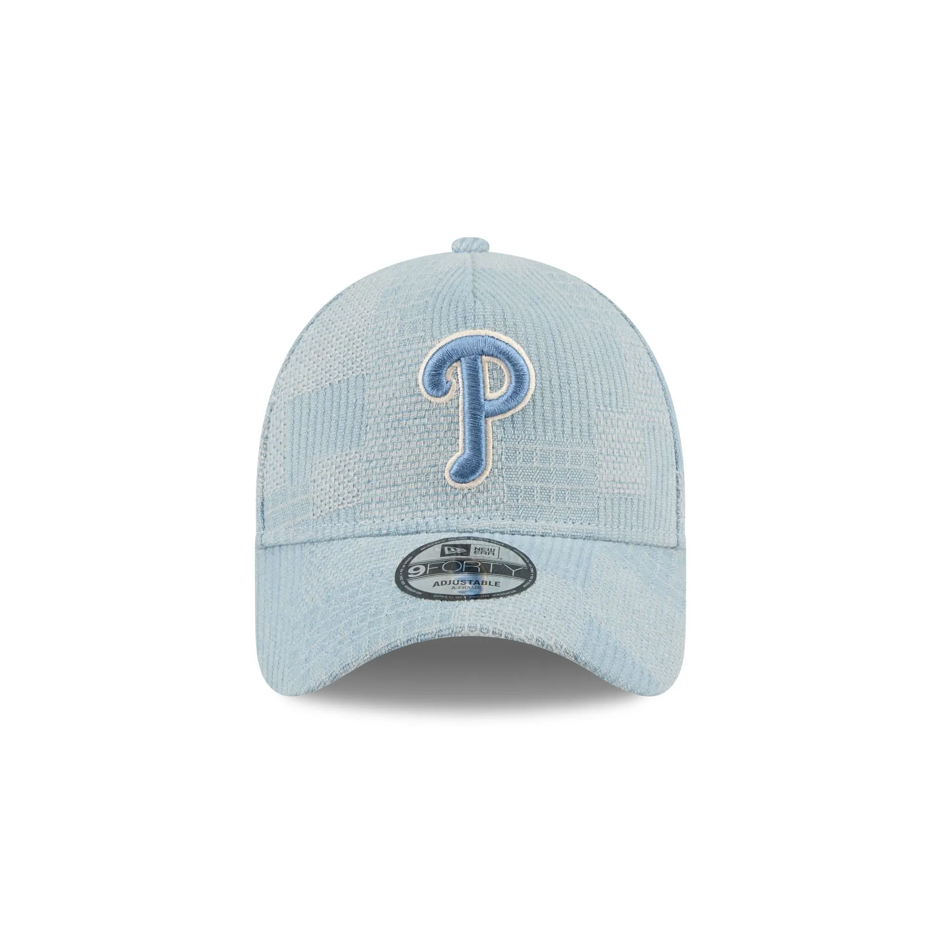 Philadelphia Phillies Logo Essentials Denim 9FORTY A-Frame Snapback Hat sold by New Era product image thumbnail 2