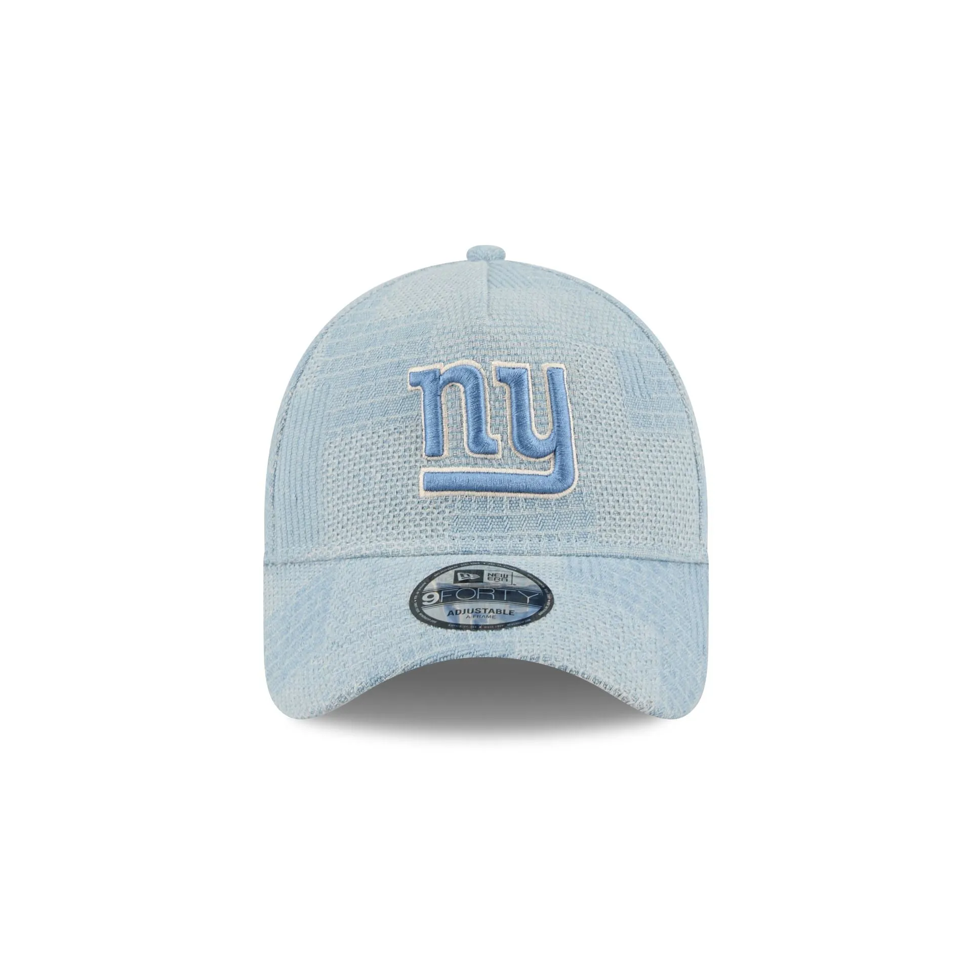 New York Giants Logo Essentials Denim 9FORTY A-Frame Snapback Hat sold by New Era product image thumbnail 2