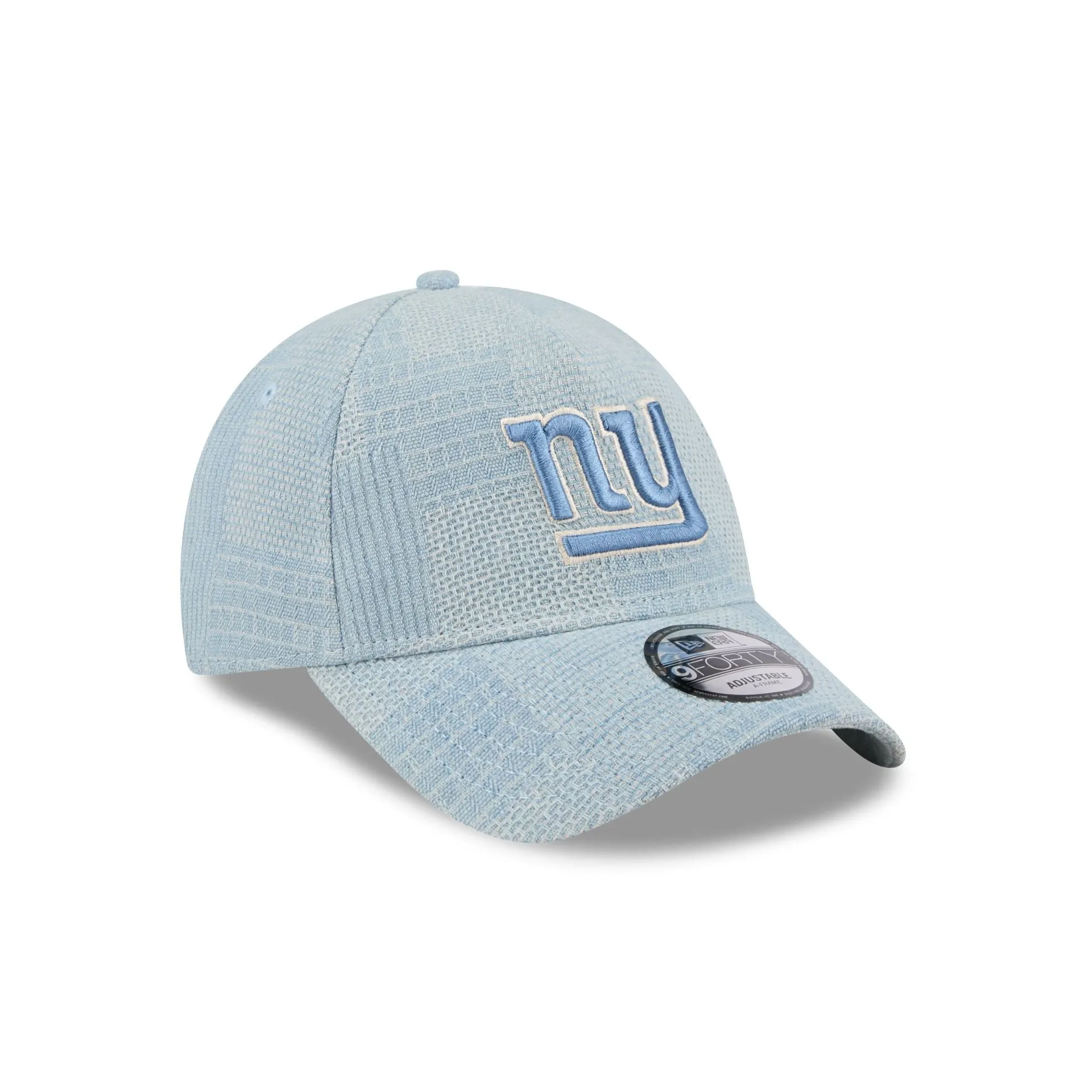 New York Giants Logo Essentials Denim 9FORTY A-Frame Snapback Hat sold by New Era product image thumbnail 3