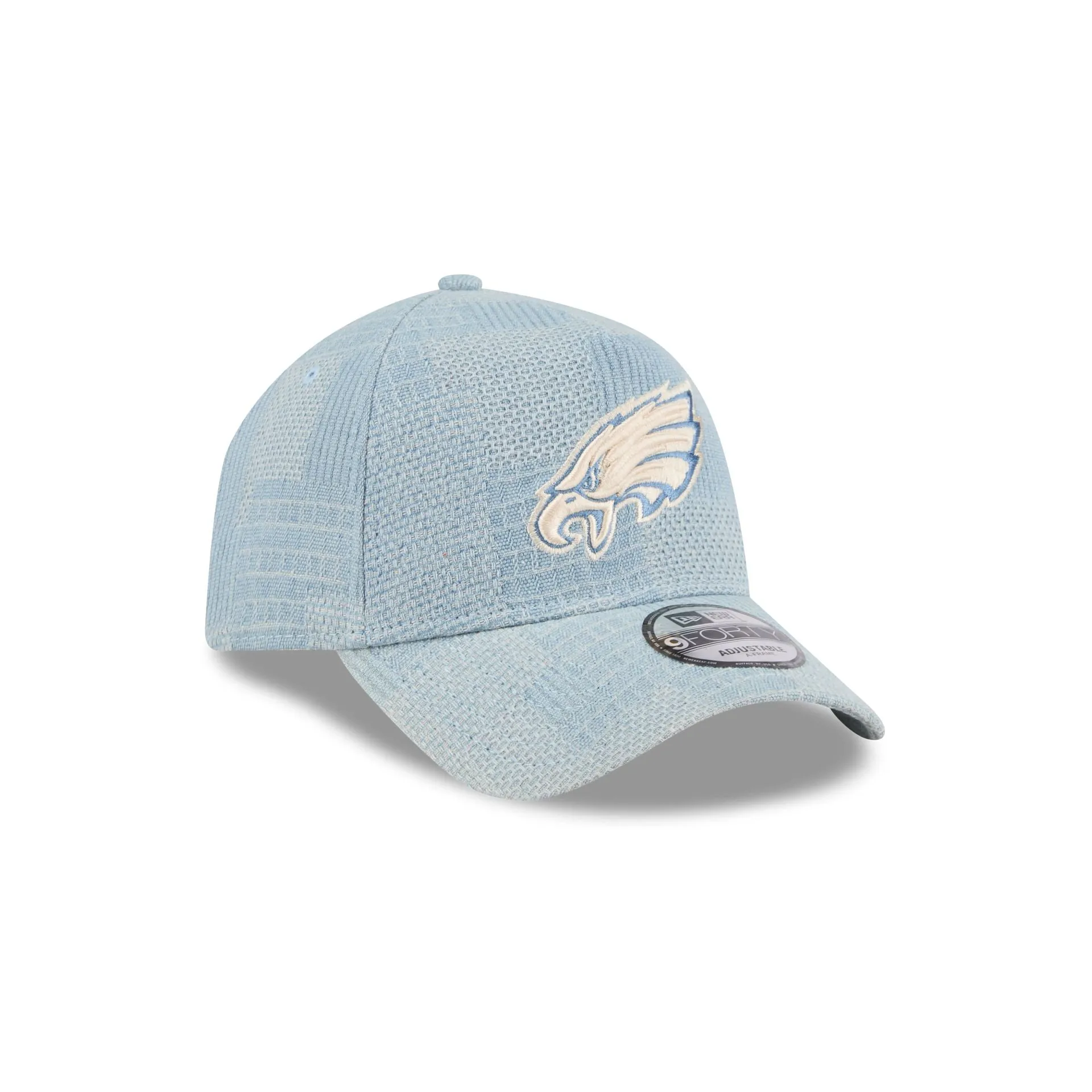 Philadelphia Eagles Logo Essentials Denim 9FORTY A-Frame Snapback Hat sold by New Era product image thumbnail 3