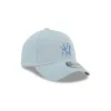 New York Yankees Logo Essentials Denim 9FORTY A-Frame Snapback Hat sold by New Era
