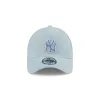New York Yankees Logo Essentials Denim 9FORTY A-Frame Snapback Hat sold by New Era