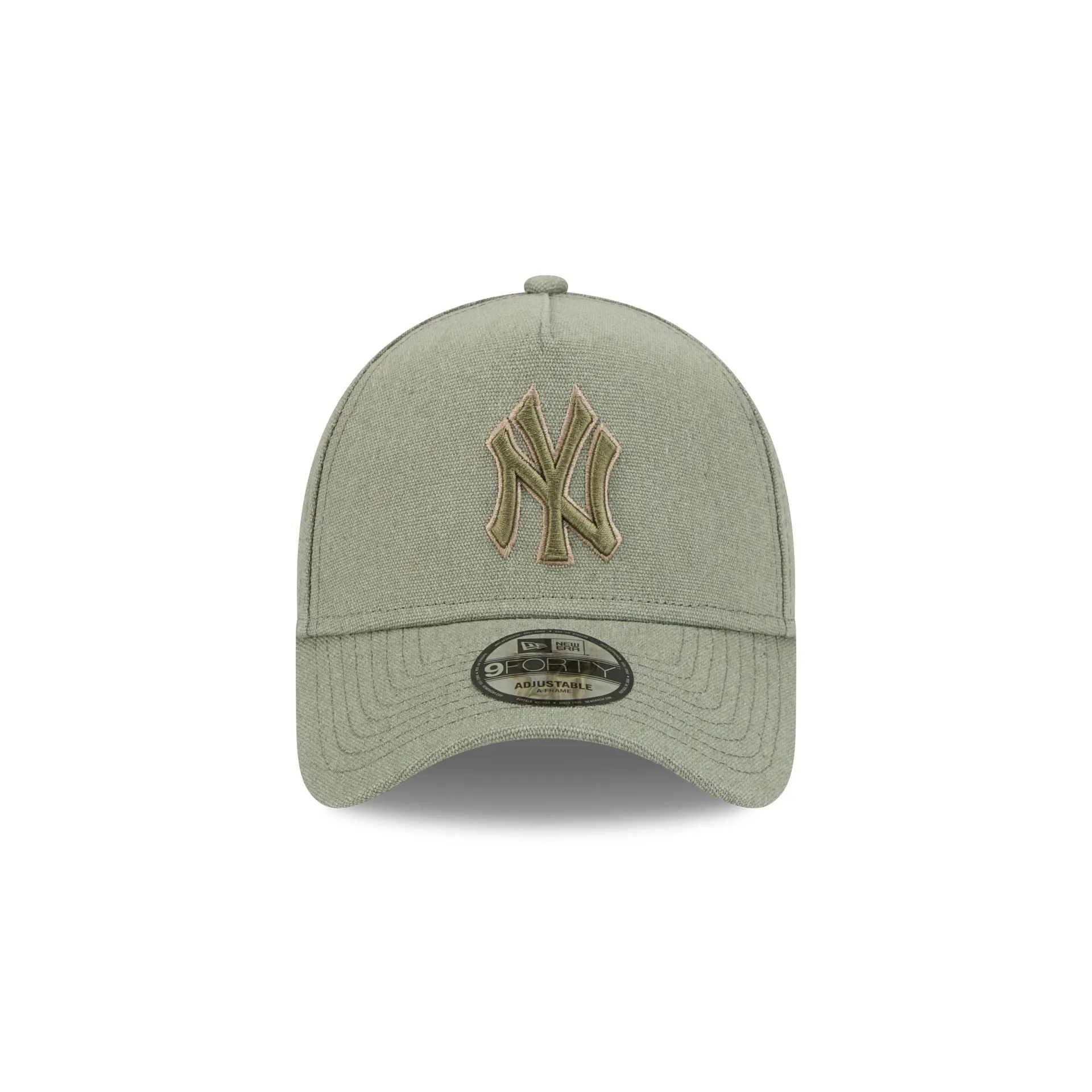 New York Yankees Logo Essentials Olive 9FORTY A-Frame Snapback Hat sold by New Era product image thumbnail 2