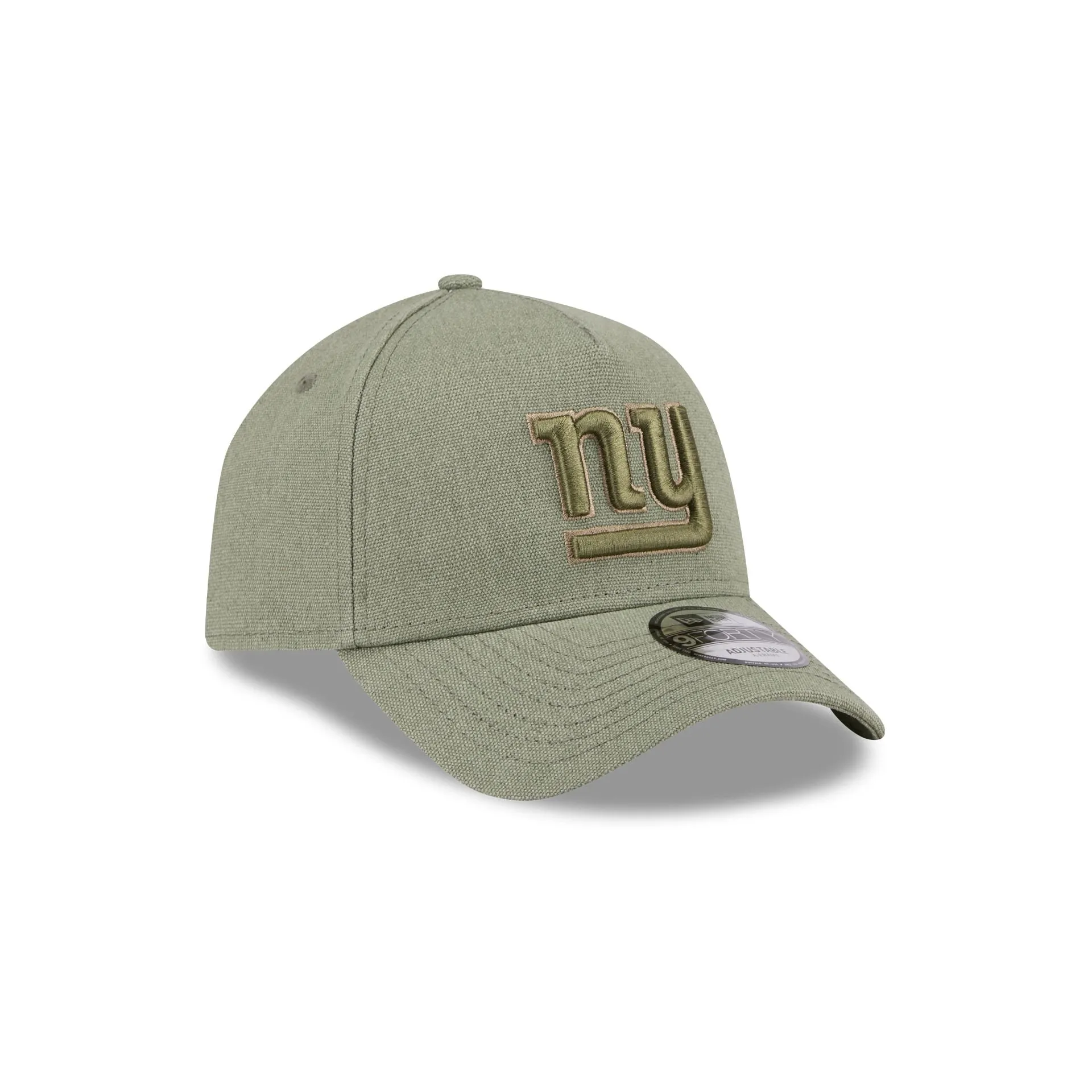 New York Giants Logo Essentials Olive 9FORTY A-Frame Snapback Hat sold by New Era product image thumbnail 3