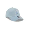 Los Angeles Dodgers Logo Essentials Denim 9FORTY A-Frame Snapback Hat sold by New Era