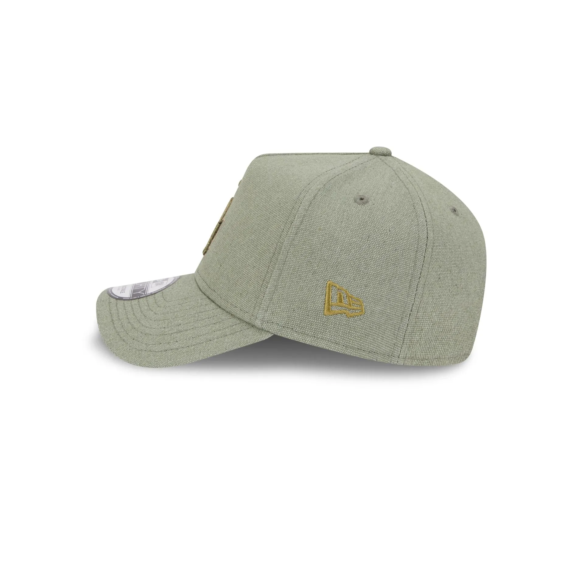 Los Angeles Dodgers Logo Essentials Olive 9FORTY A-Frame Snapback Hat sold by New Era product image thumbnail 4