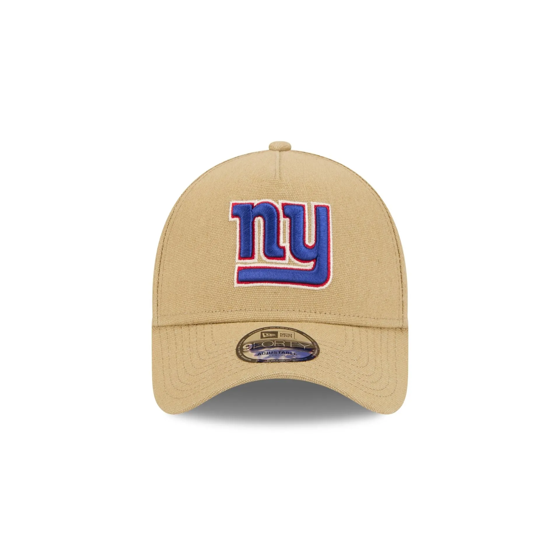 New York Giants Logo Essentials Khaki 9FORTY A-Frame Snapback Hat sold by New Era product image thumbnail 2