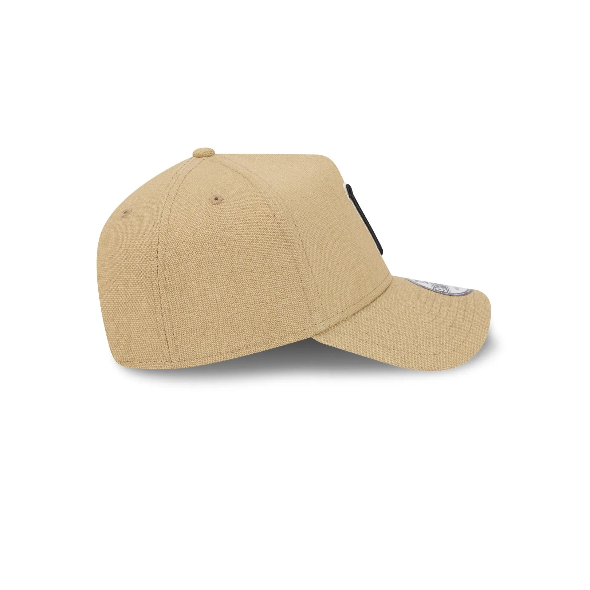 Pittsburgh Pirates Logo Essentials Khaki 9FORTY A-Frame Snapback Hat sold by New Era product image thumbnail 5